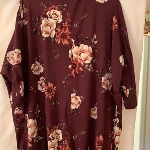 Kimono 3/4 sleeve.